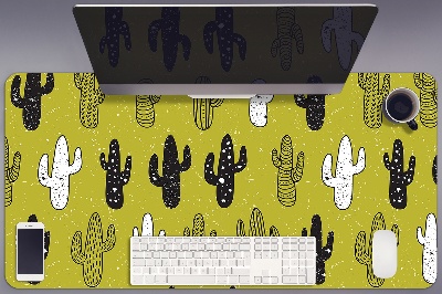 Duża podkładka na biurko dla dzieci Kaktusy