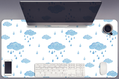 Mata ochronna na biurko Chmury deszczowe