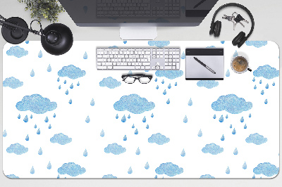 Mata ochronna na biurko Chmury deszczowe