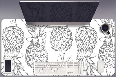Podkładka na całe biurko Wzór w ananasy