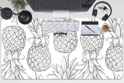 Podkładka na całe biurko Wzór w ananasy