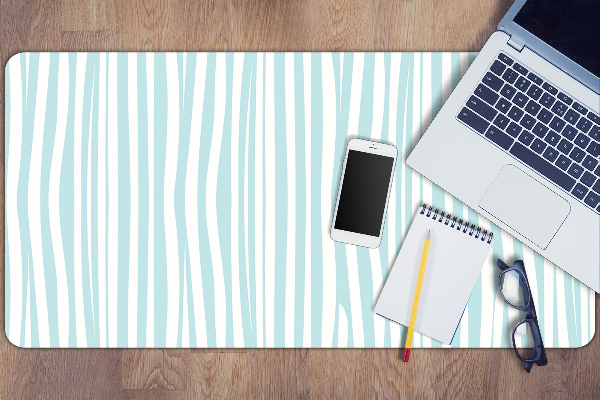 Duża podkładka na biurko dla dzieci Wzór zebra