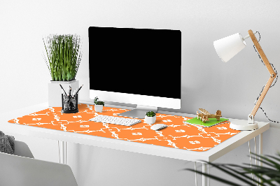 Podkładka na biurko Pomarańczowe kwiaty