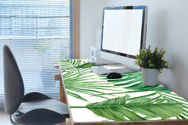 Mata ochronna na biurko Palma i Monstera