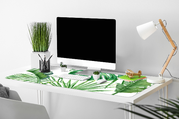 Mata ochronna na biurko Palma i Monstera