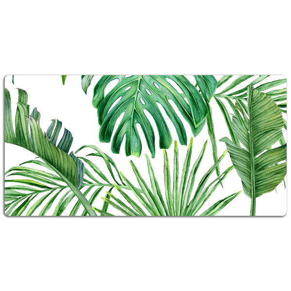 Mata ochronna na biurko Palma i Monstera