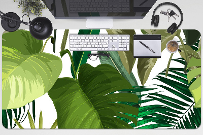 Podkład ochronny na biurko Tropikalny liście