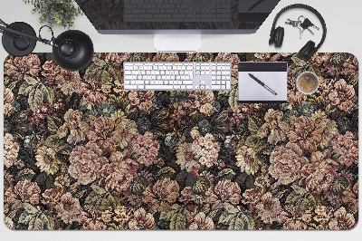 Duża podkładka na biurko Tkane kwiaty