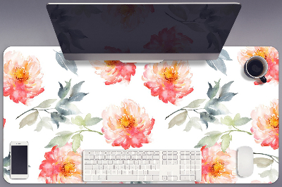 Mata na biurko Wiosenne kwiaty