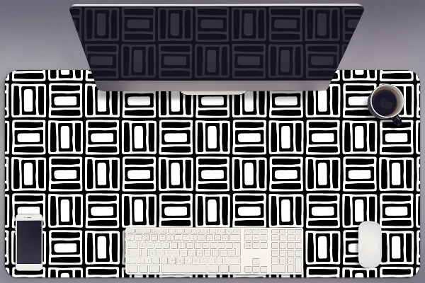 Podkład ochronny na biurko Geometryczny wzór
