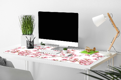 Duża podkładka na biurko dla dzieci Kwiat wiśni