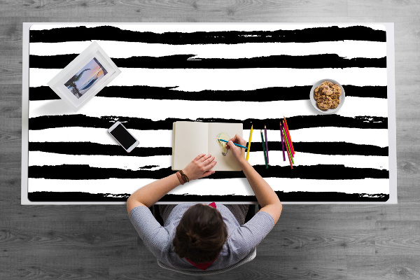 Duża podkładka na biurko dla dzieci Wzór zebra