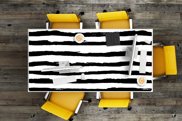 Duża podkładka na biurko dla dzieci Wzór zebra
