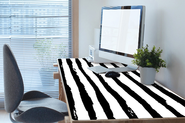Duża podkładka na biurko dla dzieci Wzór zebra