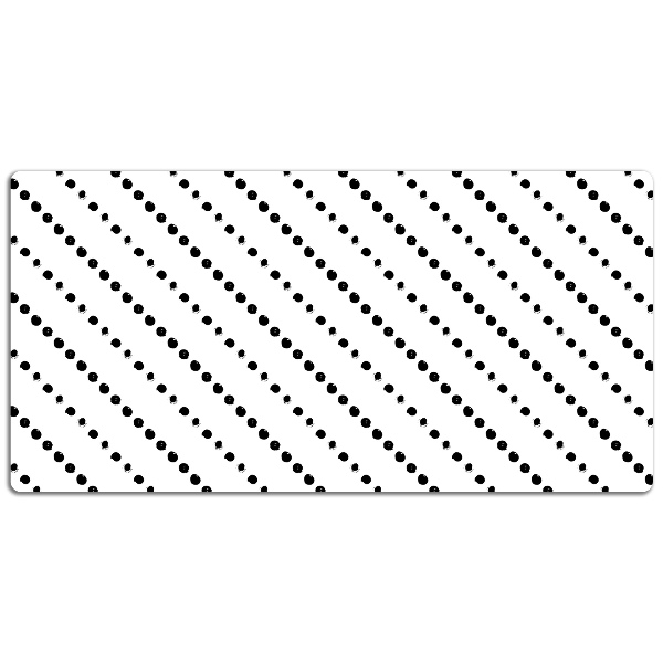 Mata ochronna na biurko Kropki geometria