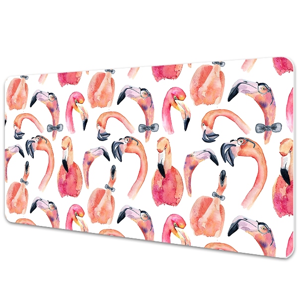Mata ochronna na biurko Szalone Flamingi