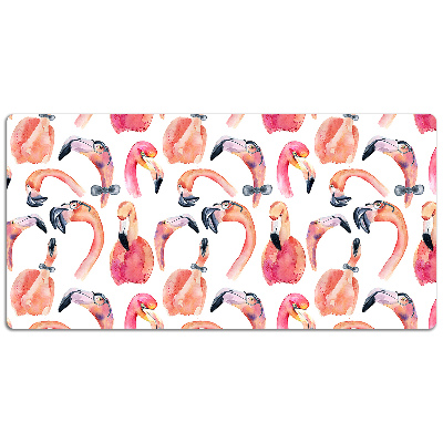 Mata ochronna na biurko Szalone Flamingi