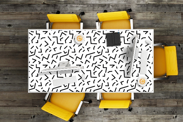 Podkład ochronny na biurko Geometryczny wzór