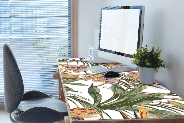 Podkład ochronny na biurko Botaniczne liście