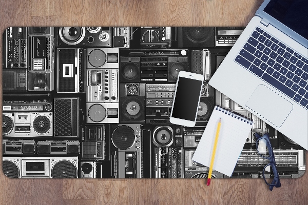 Podkładka na biurko Old school boombox