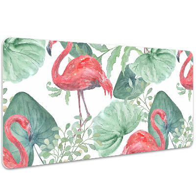 Podkładka na biurko Egzotyczne flamingi