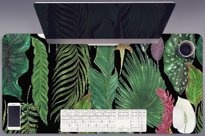 Podkład ochronny na biurko Tropikalne liście