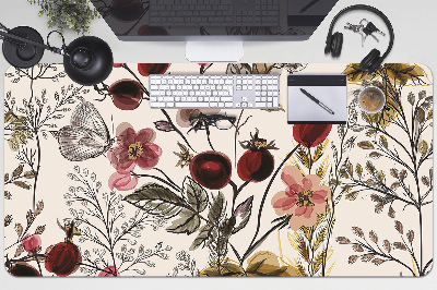 Duża podkładka na biurko Polne kwiaty