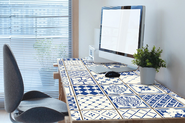 Mata na biurko Płytki Azulejos