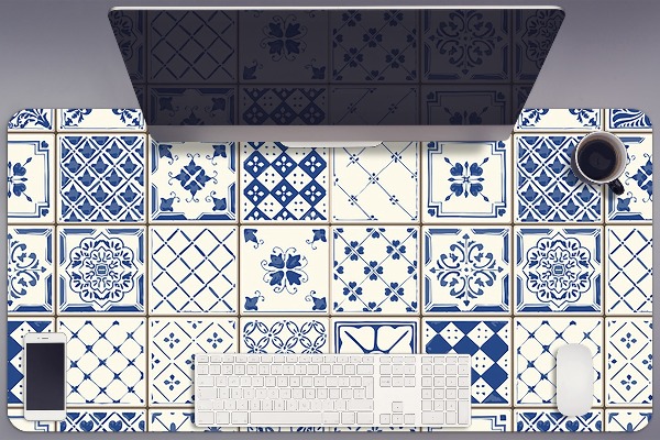 Mata na biurko Płytki Azulejos
