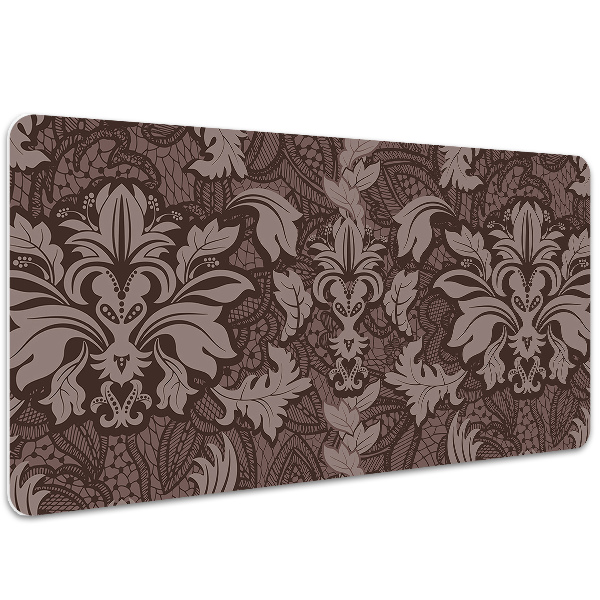 Mata ochronna na biurko Wzór styl damask
