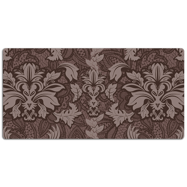 Mata ochronna na biurko Wzór styl damask
