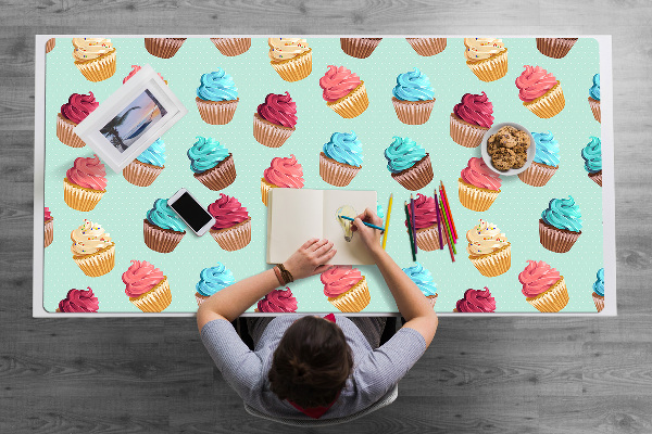 Podkład ochronny na biurko Babeczki muffinki