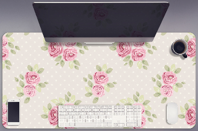 Mata na biurko Angielskie róże