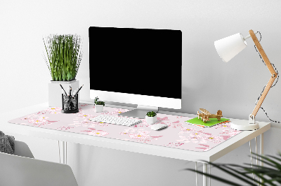 Podkładka na biurko Małe różowe kwiaty