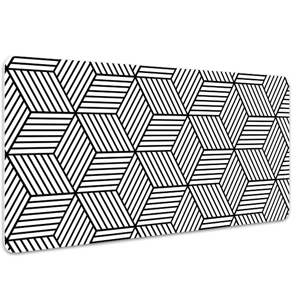 Podkładka na biurko Kostki geometryczne
