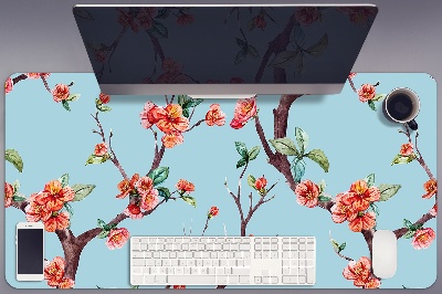 Mata na biurko Kwitnące drzewo