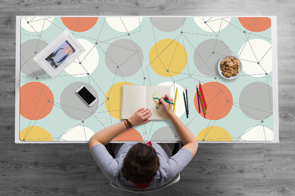 Podkład ochronny na biurko Wzór geometryczny