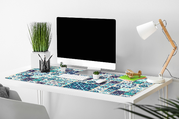 Mata ochronna na biurko Piękny patchwork