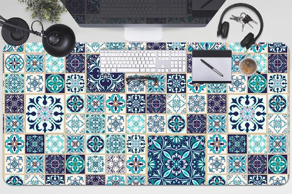 Mata ochronna na biurko Piękny patchwork