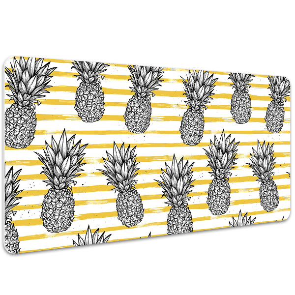 Duża podkładka na biurko dla dzieci Ananas