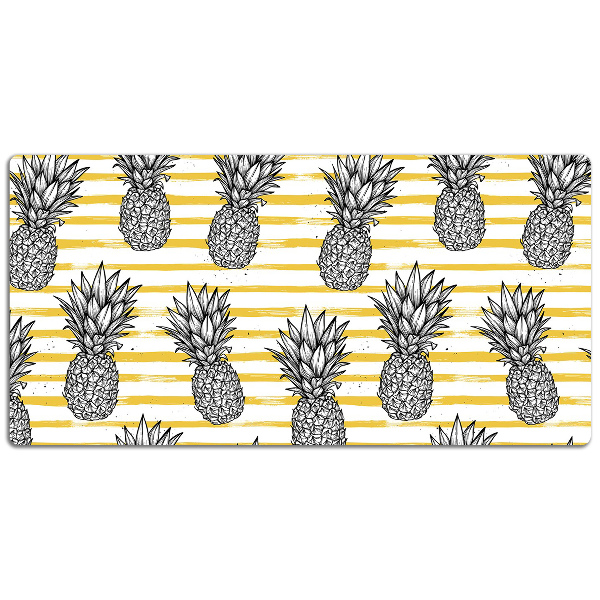 Duża podkładka na biurko dla dzieci Ananas