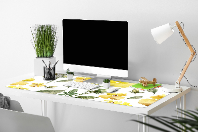 Duża podkładka na biurko Żółte kwiaty