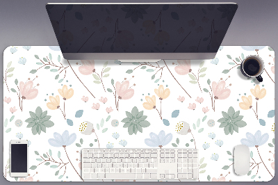 Mata na biurko Kwiaty wiosenne