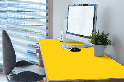 Duża podkładka ochronna na biurko Jasny żółty