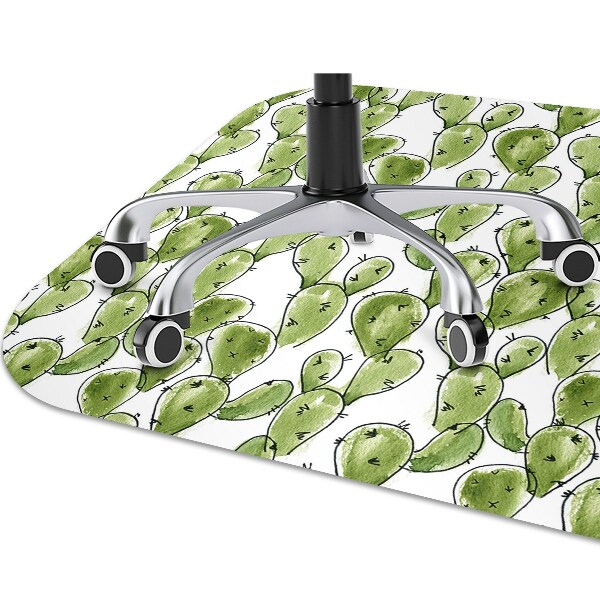 Mata pod fotel biurowy Kaktus Boho