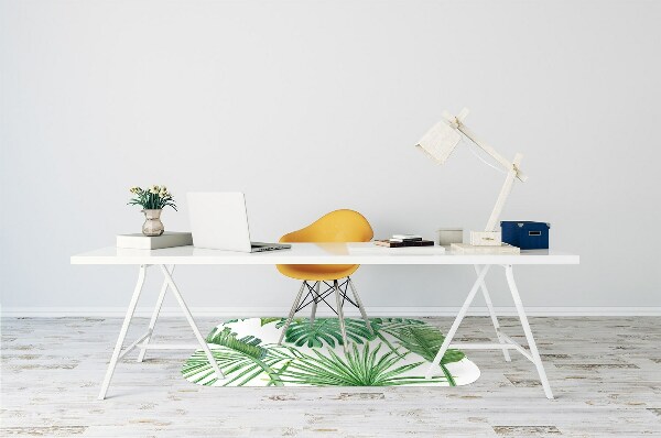 Mata pod fotel ochrona paneli Palma i Monstera