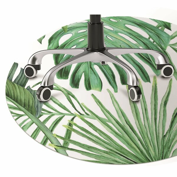Mata pod fotel ochrona paneli Palma i Monstera