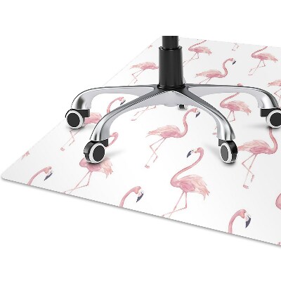 Podkładka pod krzesło obrotowe Flamingi