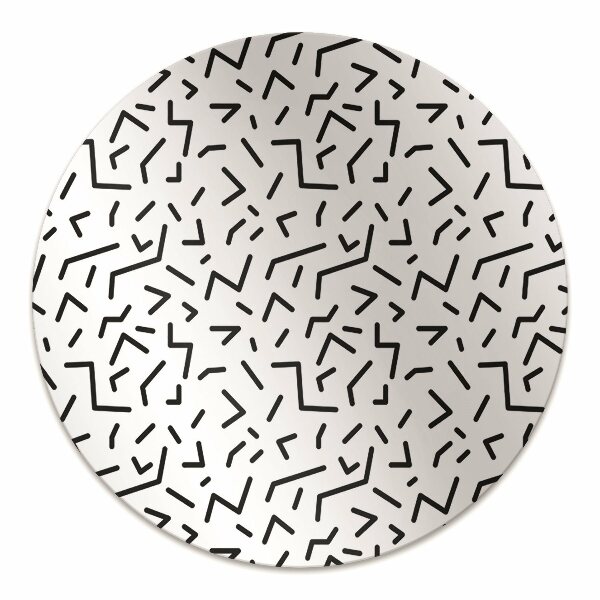 Mata pod krzesło do biura Geometryczny wzór