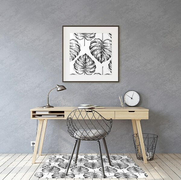 Podkładka pod krzesło obrotowe Monstera